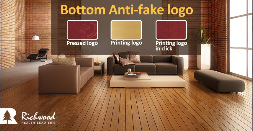 Anti-fake logo for Richwood Laminate Flooring