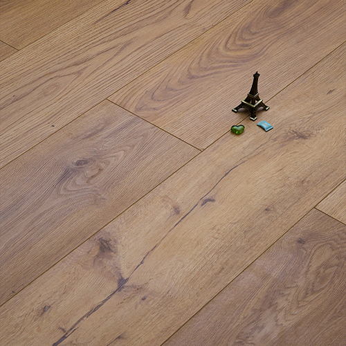 HDF waterproof laminated flooring light oak