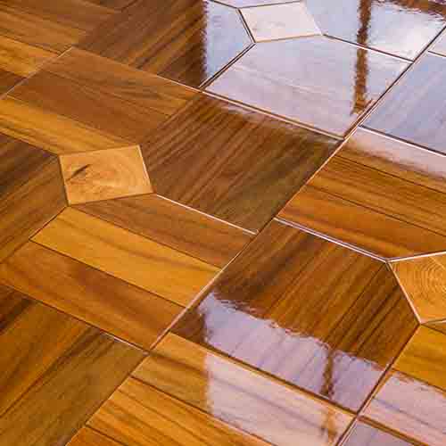 Unique parquet flooring