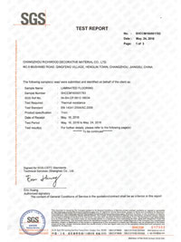 CE certificate test report